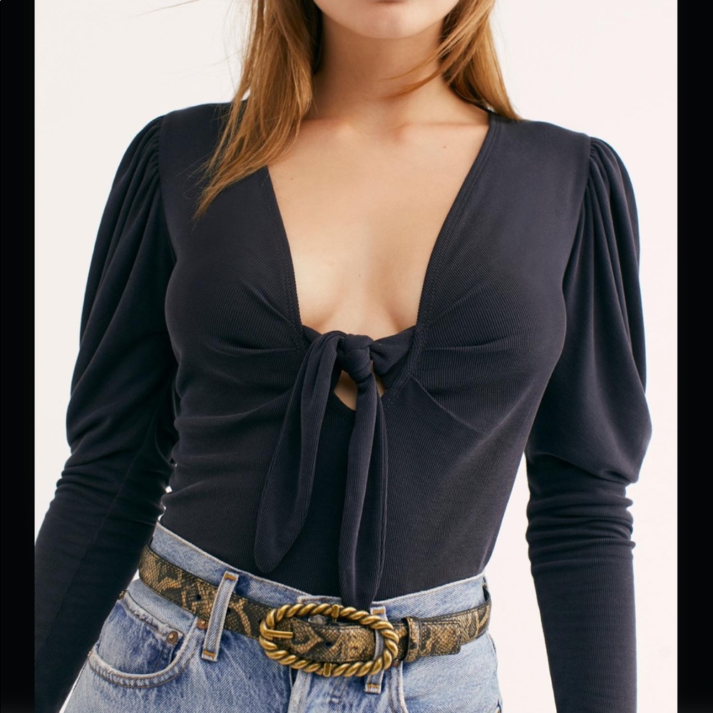 Free People Tie the Knot Top Large